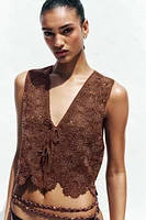 CROCHET VEST TOP