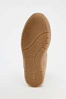 BASKETS OUVERTES À L'ARRIÈRE EN CUIR