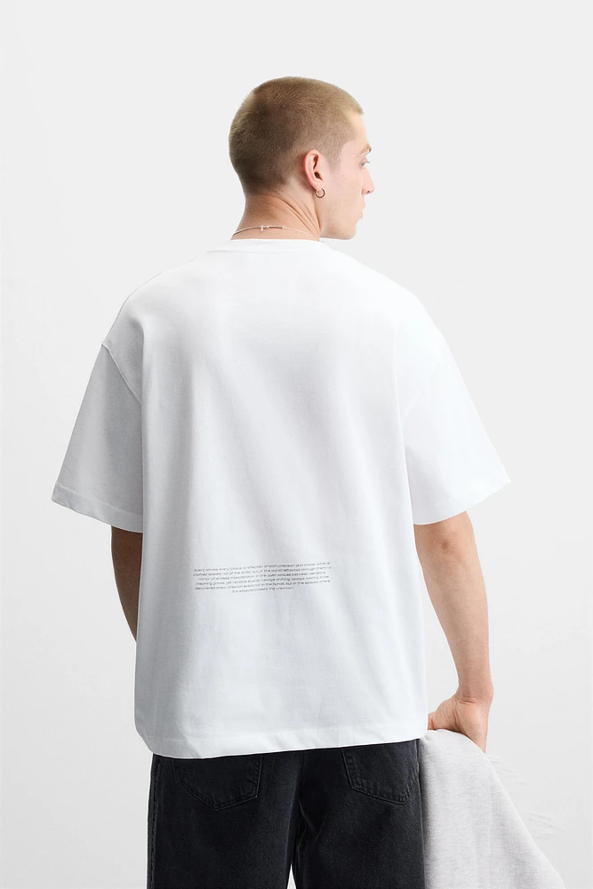 T-SHIRT PIÈCE IMPRIMÉE