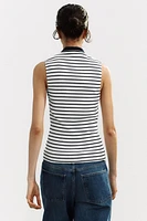 RIBBED POLO