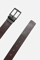 REVERSIBLE LEATHER BELT