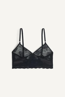 SATIN LACE BRALETTE X KATE MOSS