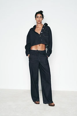 JEAN Z1975 JOGGER WIDE LEG TAILLE HAUTE