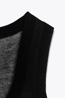 TOP EN MAILLE EXTRAFINE