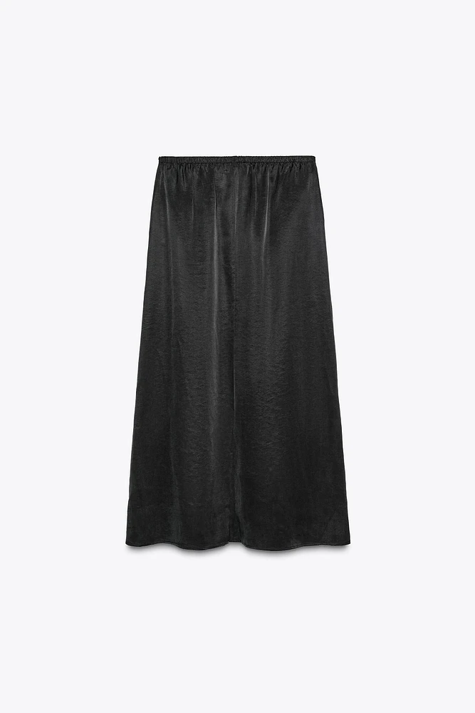 MIDI TIE SKIRT