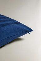 STRIPED THROW PILLOW COVER