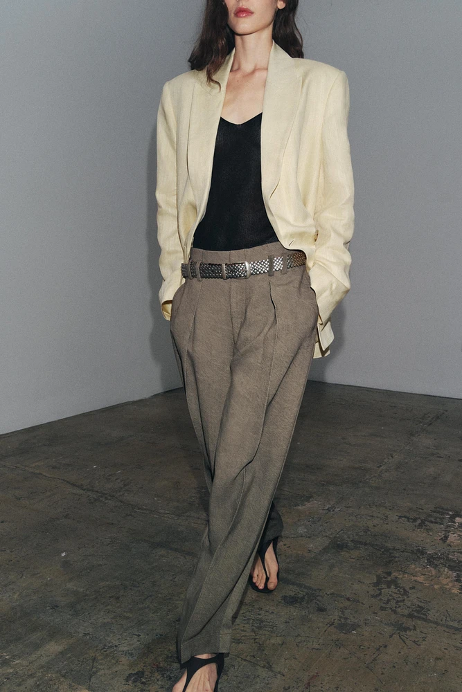ZW COLLECTION PLEATED PANTS