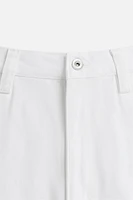 OVERSIZED FIT DENIM BERMUDA SHORTS