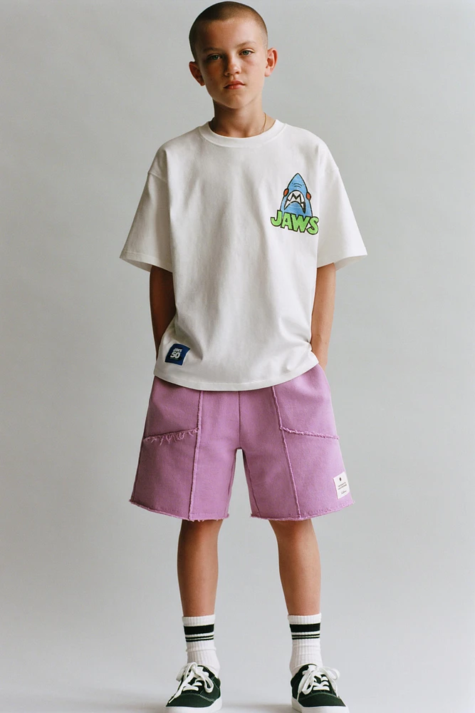 T-SHIRT PELICULA JAWS © 50TH ANNIVERSARY