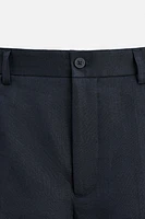 100% LINEN SHORTS