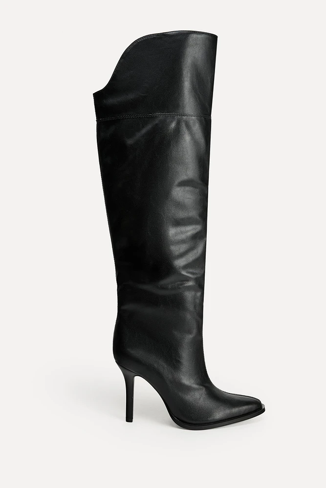 XL SHAFT LEATHER BOOTS 50TH ANNIVERSARY