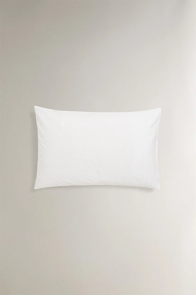 TAIE D’OREILLER PERCALE DE COTON ( FILS