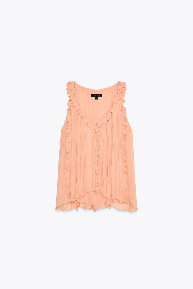 ZW COLLECTION RUFFLED TOP