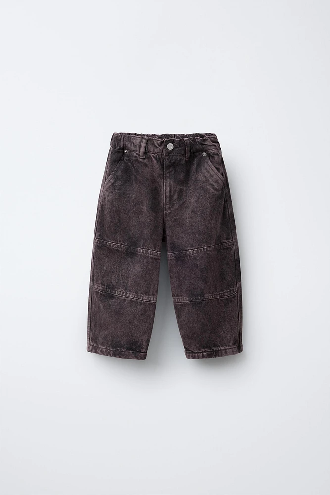PANTALON EN SERGÉ OVERDYE