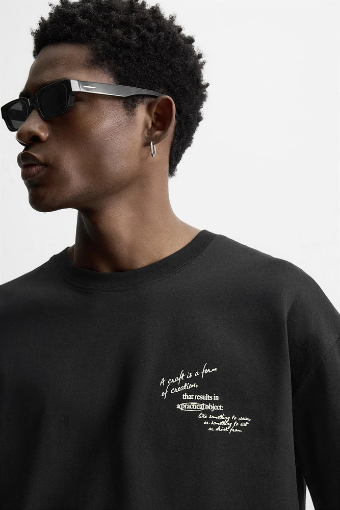 T-SHIRT PIÈCE CROCHET
