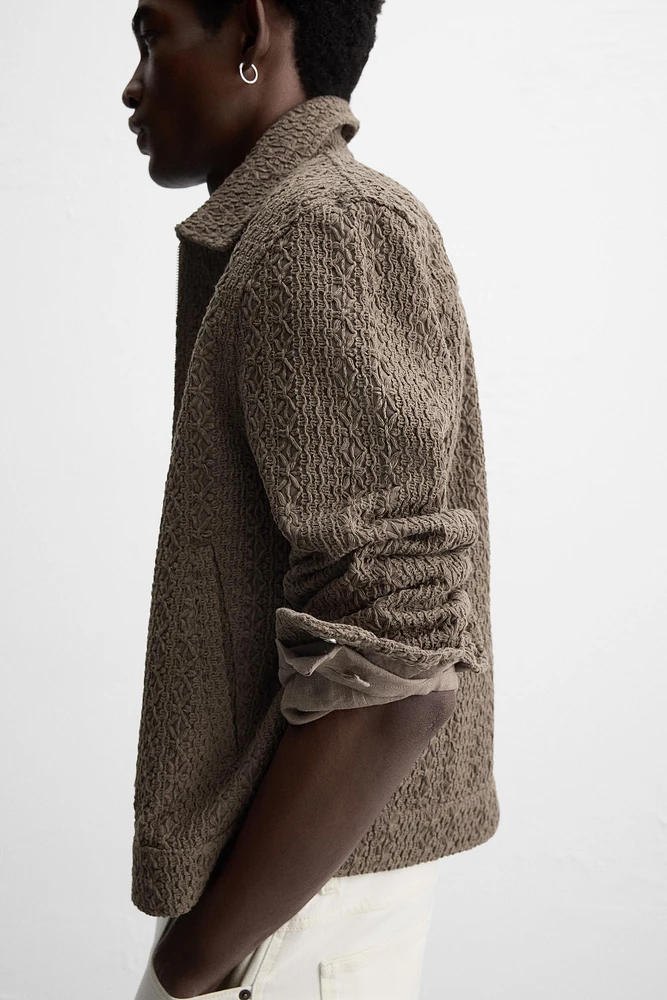 COMBINATION CROCHET JACKET
