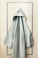 SERVIETTE DE BAIN CAPUCHE BÉBÉ TROPICAL SEA