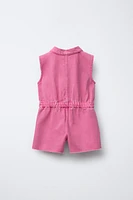COMBI-SHORT EN SERGE