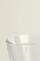 TRANSPARENT GLASS ESPRESSO CUP