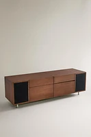 CONSOLE RANGEMENT CHÊNE