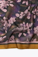 MODAL FLORAL PRINT SCARF