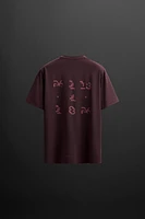 T-SHIRT PERFORÉ IMPRIMÉ