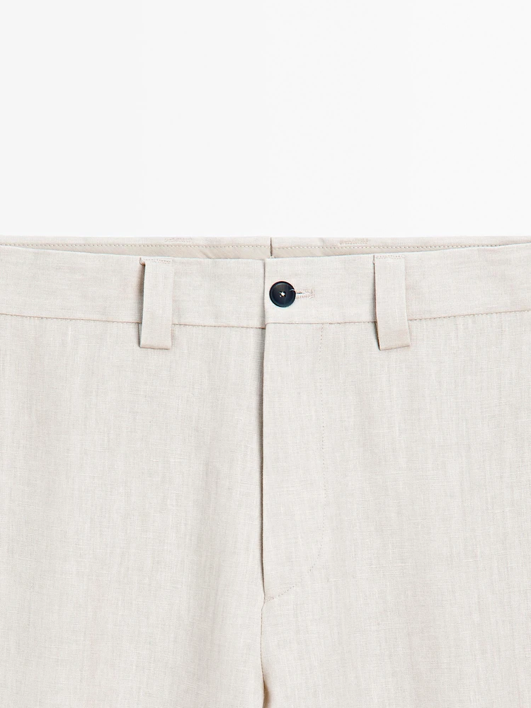 Pantalon de costume 100 % lin - Limited Edition
