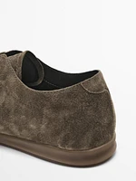 Soft split suede trainers - Limited Edition