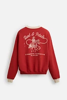 SWEAT À IMPRIMÉ GRAPHIQUE