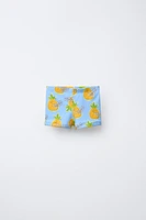 2-6 ANS/ BOXER DE BAIN ANANAS