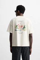 T-SHIRT HEAVY WEIGHT IMPRIMÉ EN MATIÈRES VARIÉES