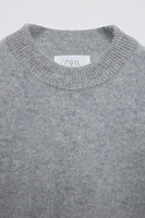 WOOL AND CASHMERE BLEND SWEATER