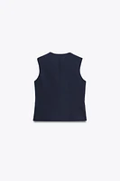 GILET ASYMÉTRIQUE COLLECTION ZW