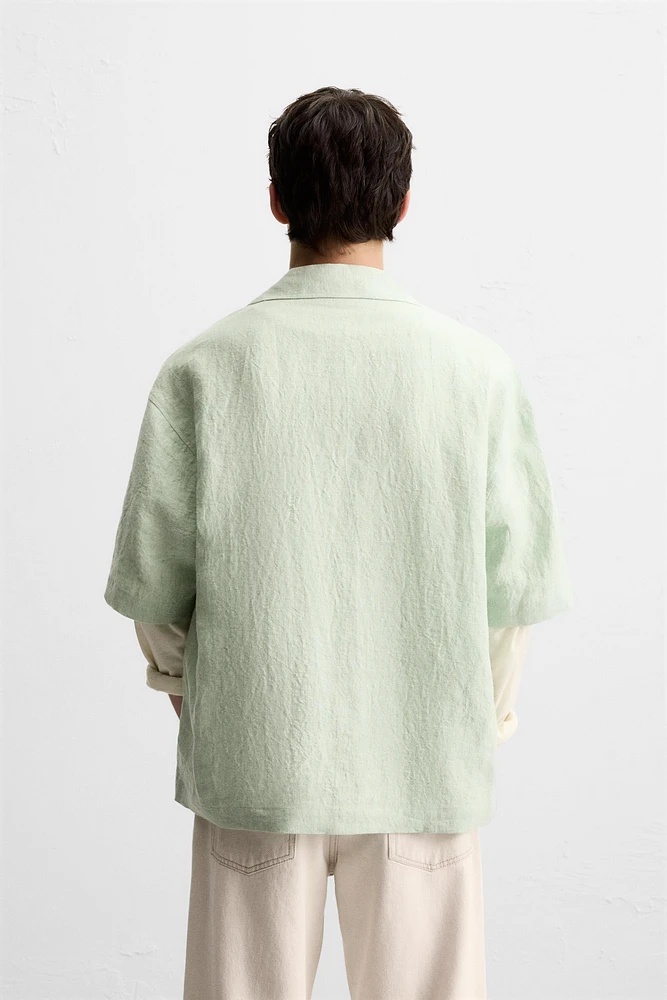 CHEMISE 100 % LIN