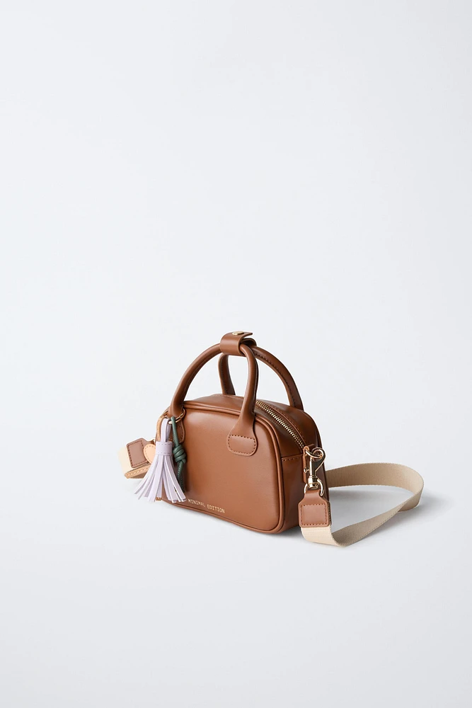 MINI BOWLING CROSSBODY BAG