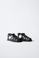 BUCKLED FISHERMAN SANDALS