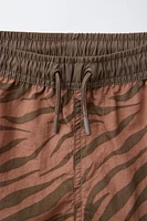 6-14 ANS/ SHORT DE BAIN ANIMAL PRINT