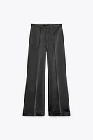 PANTALON SATINÉ LONGUEUR CHEVILLE