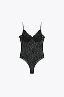 LACE CAMISOLE BODYSUIT