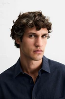 CHEMISE COTON - LIN