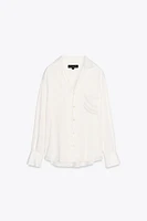 ZW COLLECTION OVERSIZED POCKET SHIRT