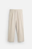 RELAXED FIT LYOCELL PANTS