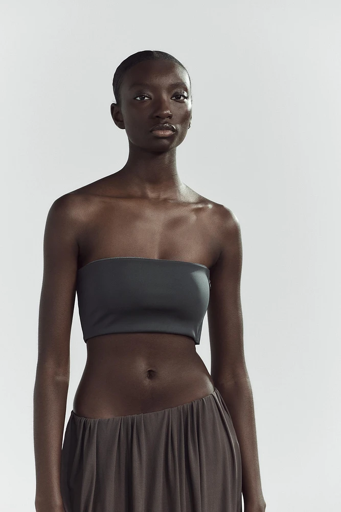 TOP BANDEAU À ZIP