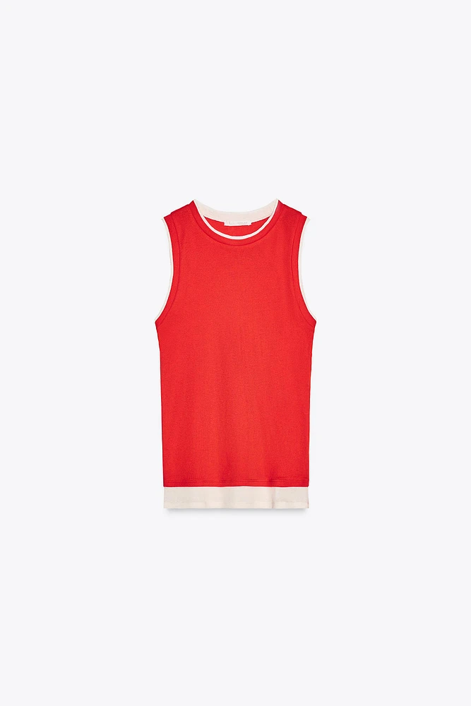 DOUBLE LAYER T-SHIRT
