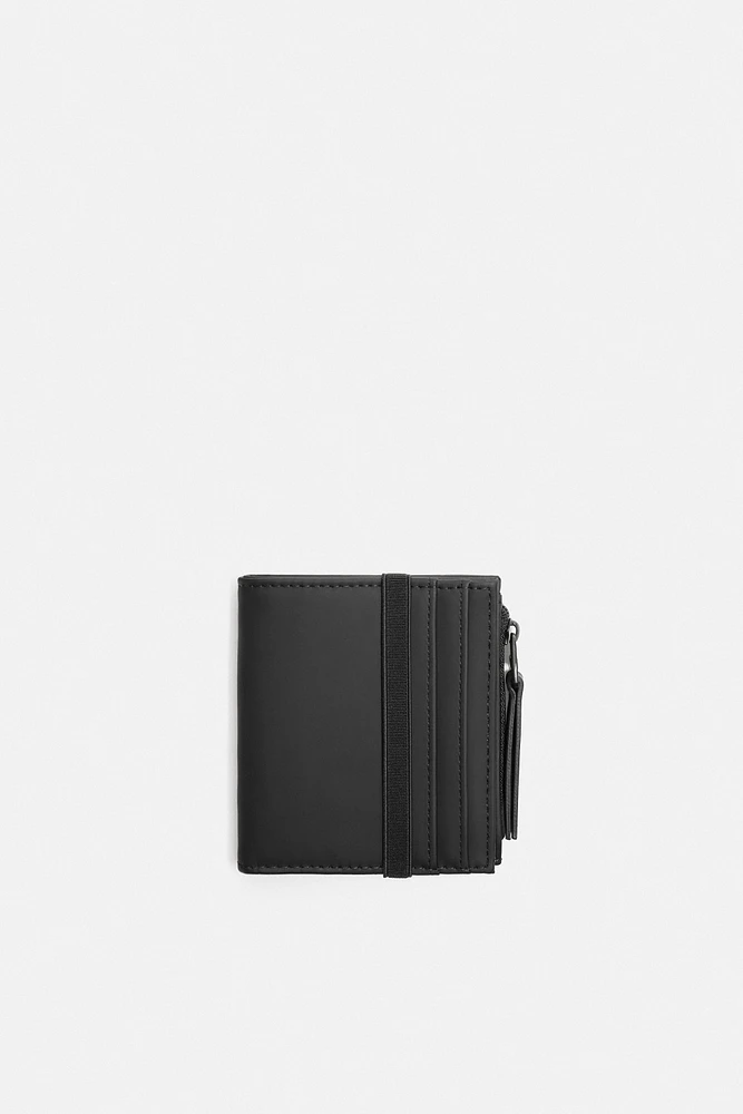 RUBBERIZED COIN WALLET