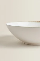 STONEWARE SALAD BOWL