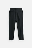 HEMP WOOL SUIT PANTS