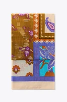 PRINTED COTTON SCARF