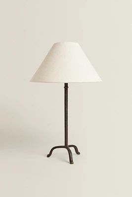LAMPE DE TABLE BASE TRÉPIED