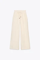 FLOWY WIDE LEG PANTS